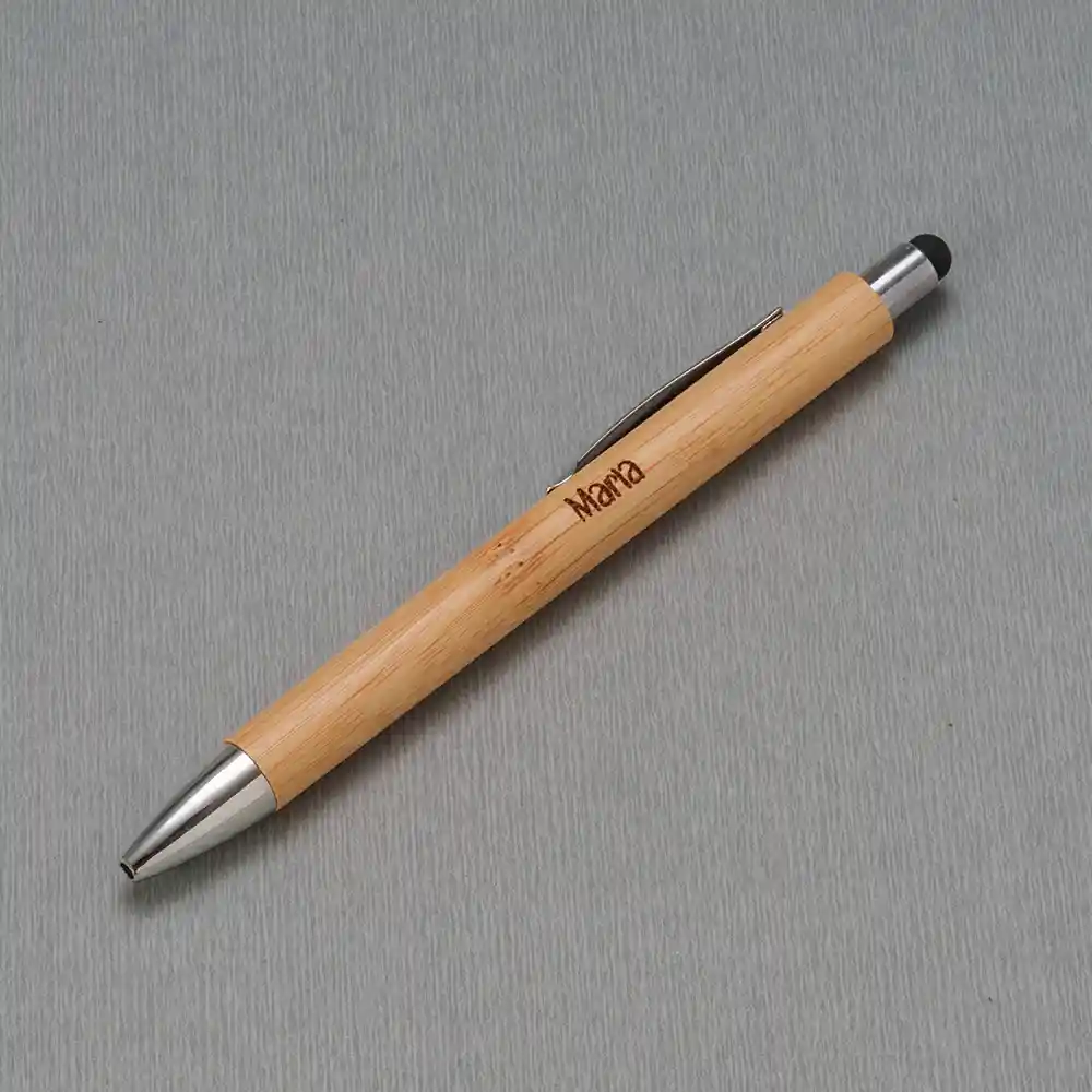 Holzkugelschreiber mit Gravur