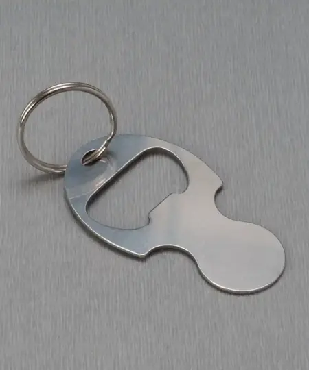 Einkaufswagenlöser aus Edelstahl mit Flaschenöffner
